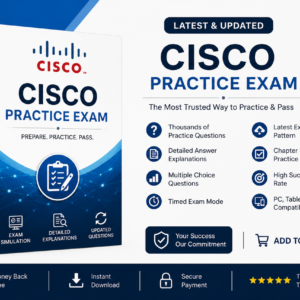 Cisco Certification Practice Exams by Certivoza – Practice Tests for CCNA, CCNP, CCIE, DevNet, CyberOps, Security, Data Center, and More