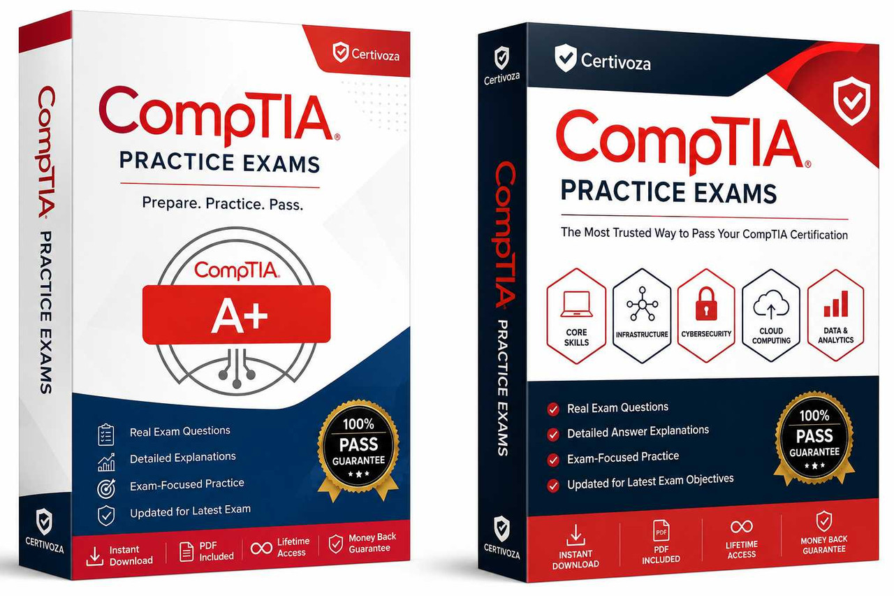 CompTIA Certification Practice Exams by Certivoza